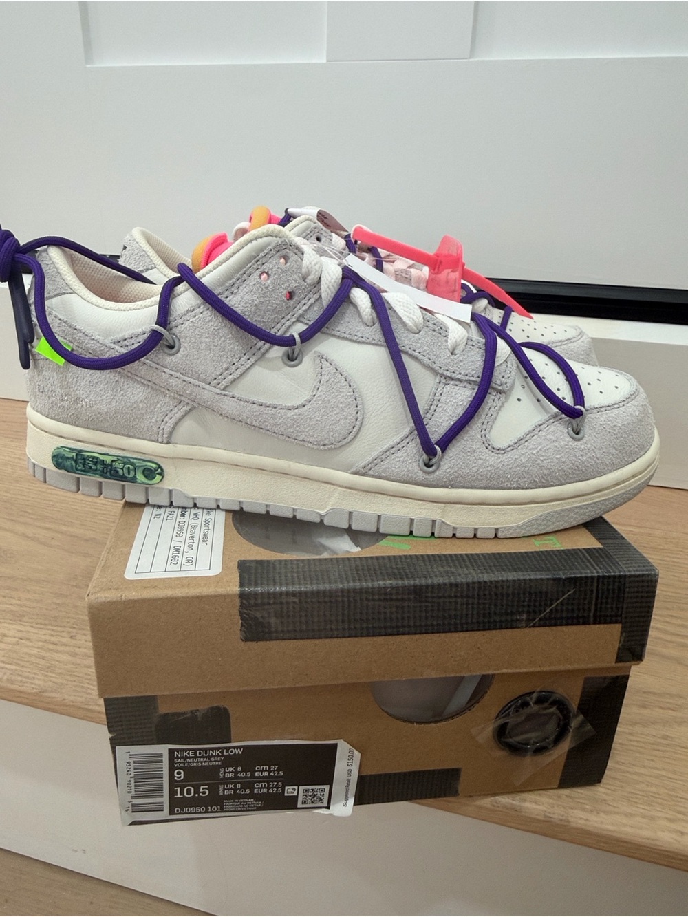 NIKE Off-White x Nike Dunk Low 'Lot 15